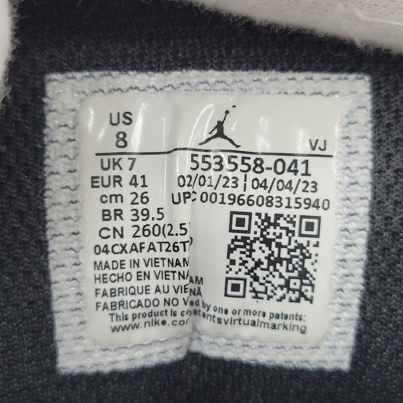 【中古品】【メンズ/レディース】 NIKE ナイキ AIR JORDAN 1 LOW 553558-041 エア ジョーダン 1 ロー スニーカー シューズ 靴 160-251218-as-02-izu サイズ：26cm カラー：BLACK/BLACK-UNIVERSITY BLUE 万代Net店