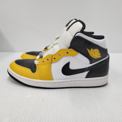 【中古品】【メンズ/レディース】 NIKE ナイキ AIR JORDAN 1 MID DQ8426-701 エア ジョーダン 1 ミッド スニーカー シューズ 靴 160-251218-as-03-izu サイズ：26cm カラー：YELLOW OCHRE/BLACK-WHITE 万代Net店