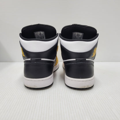 【中古品】【メンズ/レディース】 NIKE ナイキ AIR JORDAN 1 MID DQ8426-701 エア ジョーダン 1 ミッド スニーカー シューズ 靴 160-251218-as-03-izu サイズ：26cm カラー：YELLOW OCHRE/BLACK-WHITE 万代Net店
