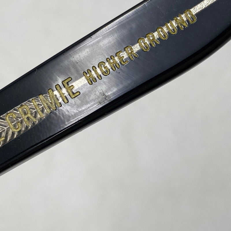 【中古品】【メンズ/レディース】 CRIMIE クライミー HIGHER GROUND SUNGLASSES サングラス 小物 服飾雑貨 203-251212-yn-07-izu カラー：BLACK 万代Net店