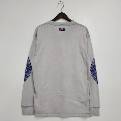 【中古品】【メンズ】 NIKE JORDAN ナイキ ジョーダン RARE AIR WSH 85 L/S TEE IB3134-077 レア エア WSH 85 ロングスリーブ Tシャツ 長袖 トップス 148-251216-as-11-izu サイズ：S カラー：グレー 万代Net店