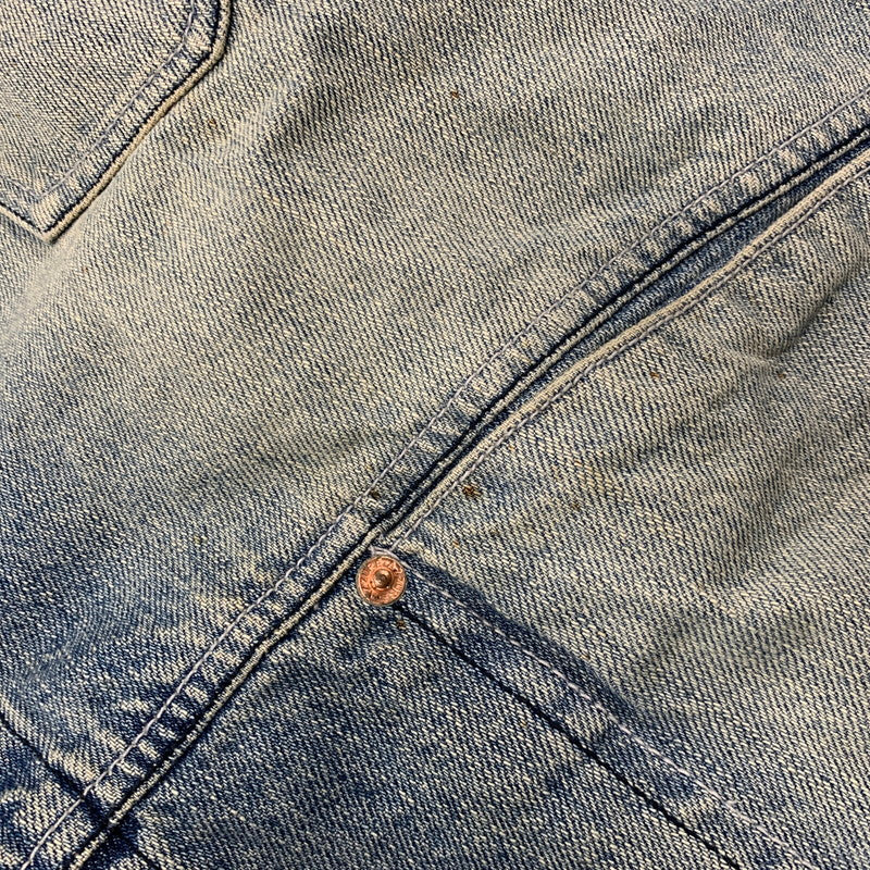 【中古品】【メンズ】 AZZURE アズール DENIM COVERALLS デニム カバーオール ジャケット アウター 146-251218-as-06-izu サイズ：XL カラー：インディゴ 万代Net店