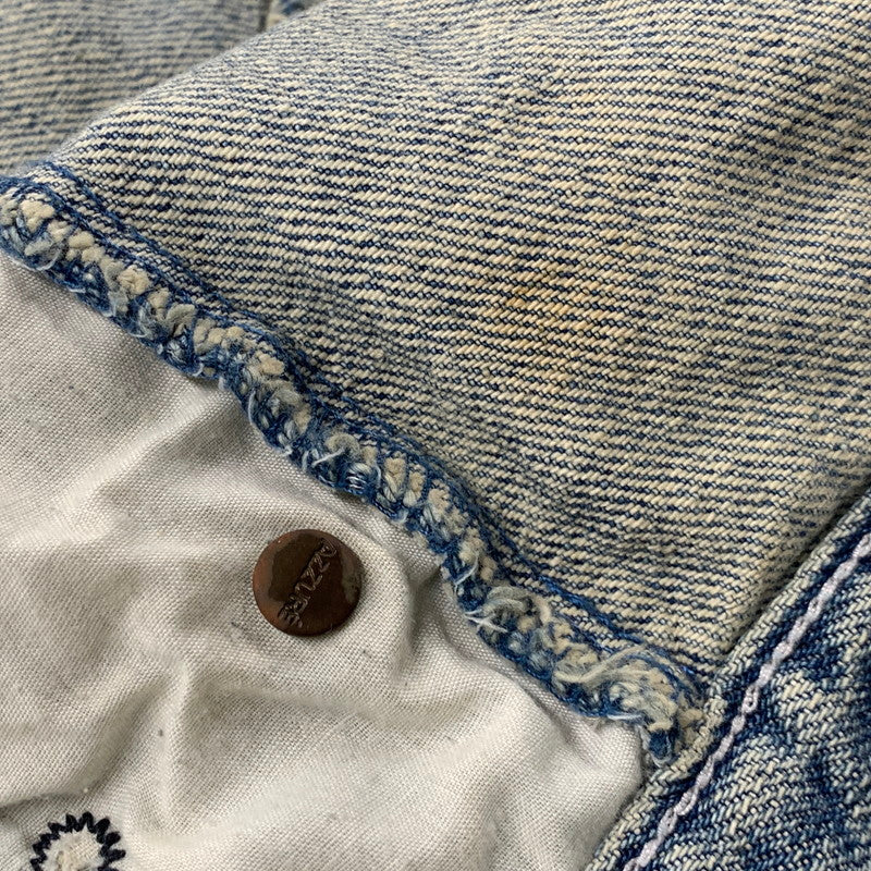 【中古品】【メンズ】 AZZURE アズール DENIM COVERALLS デニム カバーオール ジャケット アウター 146-251218-as-06-izu サイズ：XL カラー：インディゴ 万代Net店