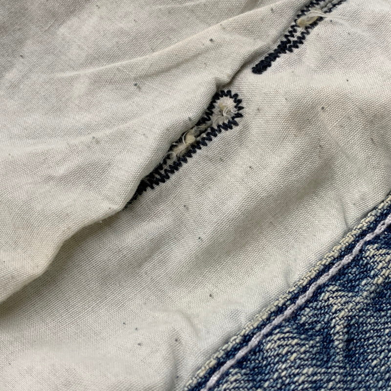 【中古品】【メンズ】 AZZURE アズール DENIM COVERALLS デニム カバーオール ジャケット アウター 146-251218-as-06-izu サイズ：XL カラー：インディゴ 万代Net店