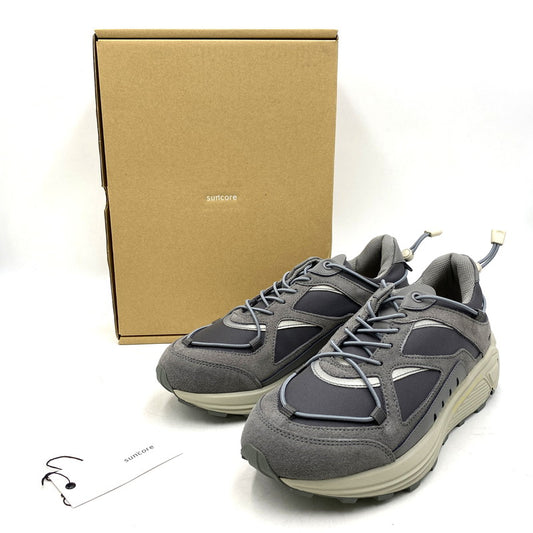 【中古美品】【メンズ】 SUNCORE サンコア NIGHT CAMP LIGHT SCV186C012 ナイト キャンプ ライト スニーカー シューズ 靴 162-251212-as-17-izu サイズ：27cm カラー：グレー 万代Net店