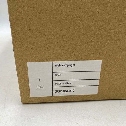 【中古美品】【メンズ】 SUNCORE サンコア NIGHT CAMP LIGHT SCV186C012 ナイト キャンプ ライト スニーカー シューズ 靴 162-251212-as-17-izu サイズ：27cm カラー：グレー 万代Net店