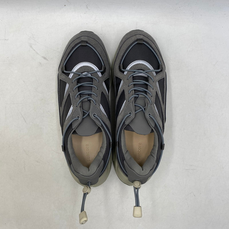 【中古美品】【メンズ】 SUNCORE サンコア NIGHT CAMP LIGHT SCV186C012 ナイト キャンプ ライト スニーカー シューズ 靴 162-251212-as-17-izu サイズ：27cm カラー：グレー 万代Net店