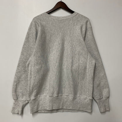 【中古品】【メンズ】 Champion チャンピオン REVERSE WEAVE SWEATSHIRT GW UNIVERSITY リバースウィーブ スウェットシャツ メキシコ製 刺繍タグ トレーナー 長袖 トップス 146-251212-as-14-izu サイズ：L カラー：グレー 万代Net店
