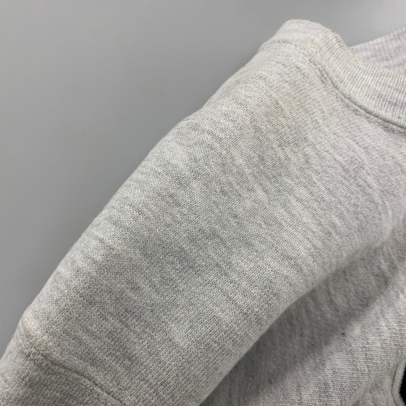 【中古品】【メンズ】 Champion チャンピオン REVERSE WEAVE SWEATSHIRT GW UNIVERSITY リバースウィーブ スウェットシャツ メキシコ製 刺繍タグ トレーナー 長袖 トップス 146-251212-as-14-izu サイズ：L カラー：グレー 万代Net店