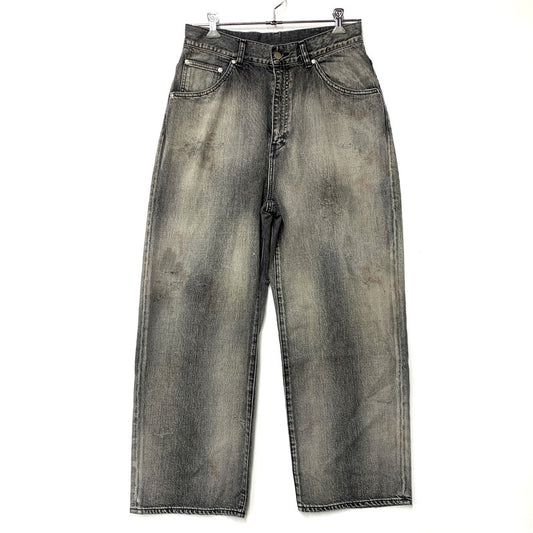 【中古品】【メンズ】 ANCELLM アンセルム #01 AGING01 DENIM PANTS ANC-PT93-A デニムパンツ ジーンズ ボトムス 151-251212-as-04-izu サイズ：1 カラー：ブラック 万代Net店