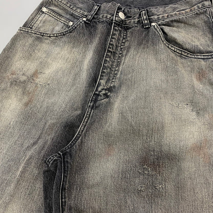 【中古品】【メンズ】 ANCELLM アンセルム #01 AGING01 DENIM PANTS ANC-PT93-A デニムパンツ ジーンズ ボトムス 151-251212-as-04-izu サイズ：1 カラー：ブラック 万代Net店