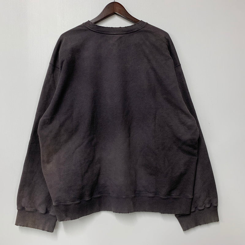 【中古品】【メンズ】 ANCELLM アンセルム BRIDGE SWEAT SHIRT ANC-CT115 ブリッジスウェットシャツ トレーナー 長袖 トップス 140-251212-as-03-izu サイズ：2 カラー：ブラック 万代Net店