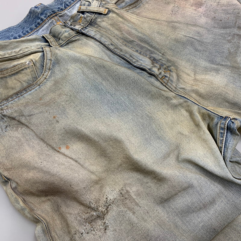 【中古品】【メンズ】 ANCELLM アンセルム #03 AGING01 DENIM PANTS ANC-PT98-A デニムパンツ ジーンズ ボトムス 151-251212-as-06-izu サイズ：2 カラー：インディゴ 万代Net店