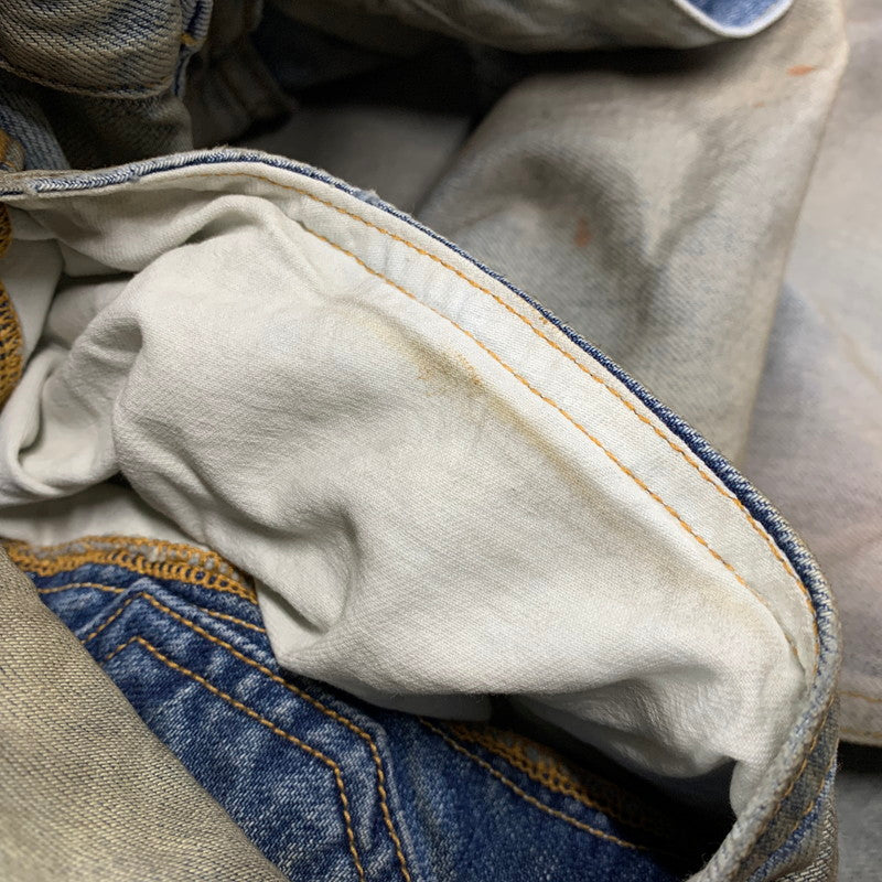 【中古品】【メンズ】 ANCELLM アンセルム #03 AGING01 DENIM PANTS ANC-PT98-A デニムパンツ ジーンズ ボトムス 151-251212-as-06-izu サイズ：2 カラー：インディゴ 万代Net店