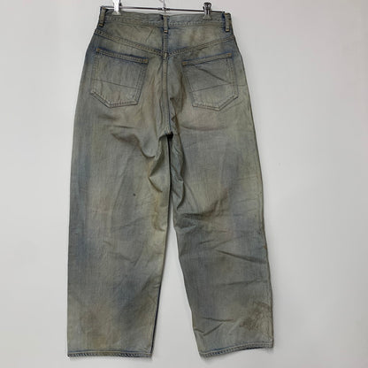 【中古品】【メンズ】 ANCELLM アンセルム #03 AGING01 DENIM PANTS ANC-PT98-A デニムパンツ ジーンズ ボトムス 151-251212-as-06-izu サイズ：2 カラー：インディゴ 万代Net店