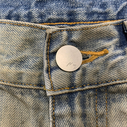 【中古品】【メンズ】 ANCELLM アンセルム #03 AGING01 DENIM PANTS ANC-PT98-A デニムパンツ ジーンズ ボトムス 151-251212-as-06-izu サイズ：2 カラー：インディゴ 万代Net店