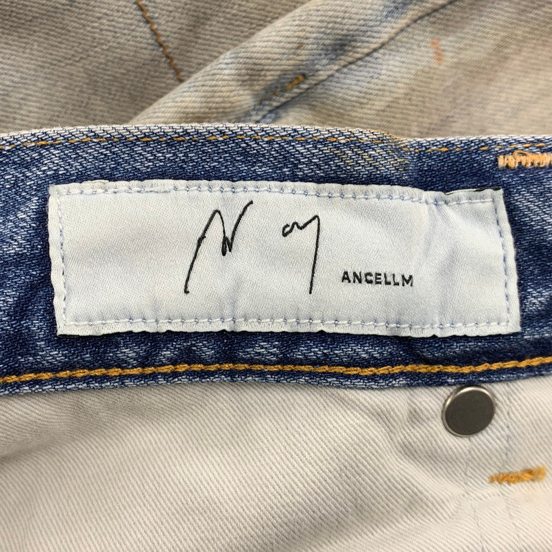 【中古品】【メンズ】 ANCELLM アンセルム #03 AGING01 DENIM PANTS ANC-PT98-A デニムパンツ ジーンズ ボトムス 151-251212-as-06-izu サイズ：2 カラー：インディゴ 万代Net店