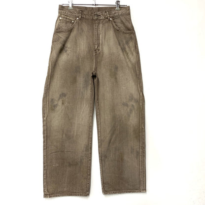 【中古品】【メンズ】 ANCELLM アンセルム #01 AGING01 DENIM PANTS ANC-PT93-A デニムパンツ ジーンズ ボトムス 151-251212-as-05-izu サイズ：2 カラー：ブラウン 万代Net店