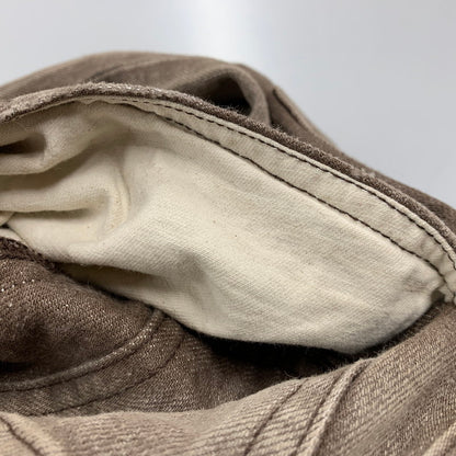 【中古品】【メンズ】 ANCELLM アンセルム #01 AGING01 DENIM PANTS ANC-PT93-A デニムパンツ ジーンズ ボトムス 151-251212-as-05-izu サイズ：2 カラー：ブラウン 万代Net店