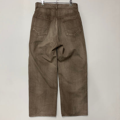 【中古品】【メンズ】 ANCELLM アンセルム #01 AGING01 DENIM PANTS ANC-PT93-A デニムパンツ ジーンズ ボトムス 151-251212-as-05-izu サイズ：2 カラー：ブラウン 万代Net店
