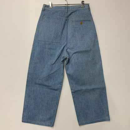 【中古品】【メンズ】 KONTOR コントール DEEP TUCK WIDE STRAIGHT DENIM PANTS KON-PT04253 ディープタック ワイドストレートデニムパンツ ボトムス 151-251212-as-08-izu サイズ：2 カラー：ICE BLUE 万代Net店
