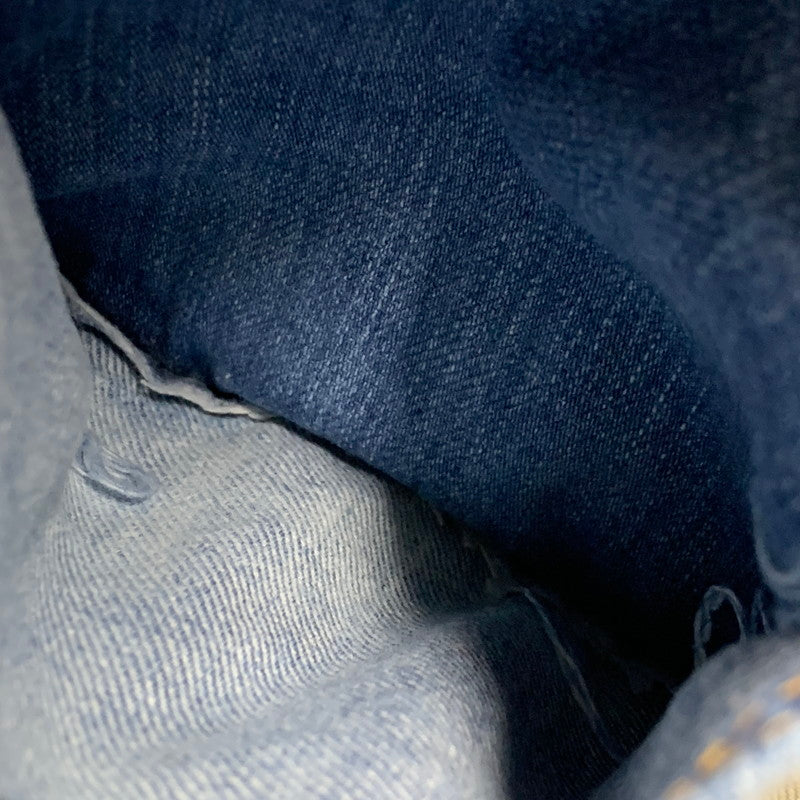 【中古美品】【メンズ】 ANCELLM アンセルム LAYERING COLOR DENIM JACKET ANC-JK67 レイヤリングカラー デニムジャケット アウター 140-251212-as-01-izu サイズ：1 カラー：インディゴ 万代Net店