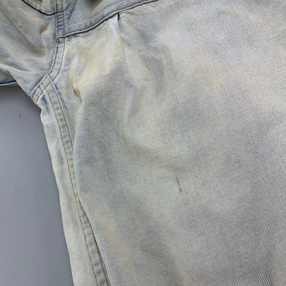 【中古美品】【メンズ】 ANCELLM アンセルム LAYERING COLOR DENIM JACKET ANC-JK67 レイヤリングカラー デニムジャケット アウター 140-251212-as-01-izu サイズ：1 カラー：インディゴ 万代Net店