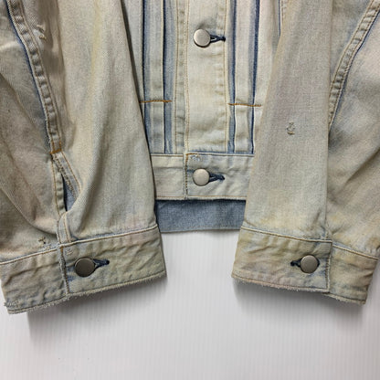 【中古美品】【メンズ】 ANCELLM アンセルム LAYERING COLOR DENIM JACKET ANC-JK67 レイヤリングカラー デニムジャケット アウター 140-251212-as-01-izu サイズ：1 カラー：インディゴ 万代Net店