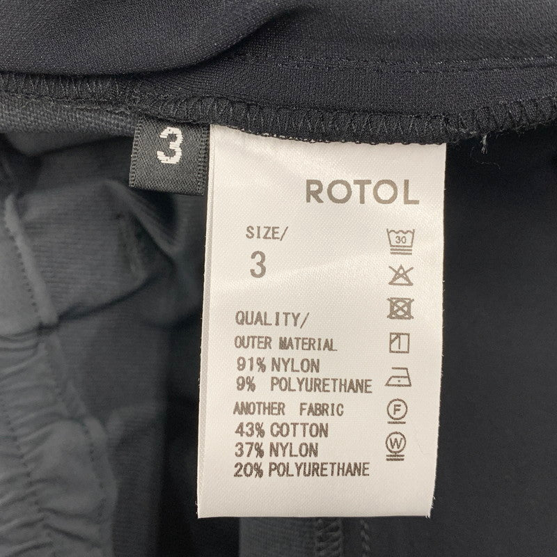 【中古品】【メンズ】 ROTOL ロトル CORDURA TECH TRACK PANTS R25AWPNY07 コーデュラ テック トラックパンツ ボトムス 151-251212-as-09-izu サイズ：3 カラー：グレー 万代Net店
