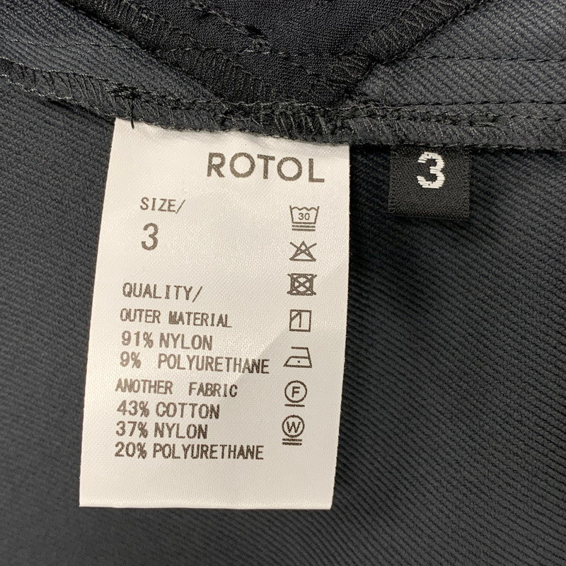 【中古品】【メンズ】 ROTOL ロトル CORDURA TECH BLOUSON R25AWTNY06 コーデュラ テック ブルゾン ジャケット アウター 140-251212-as-12-izu サイズ：3 カラー：グレー 万代Net店