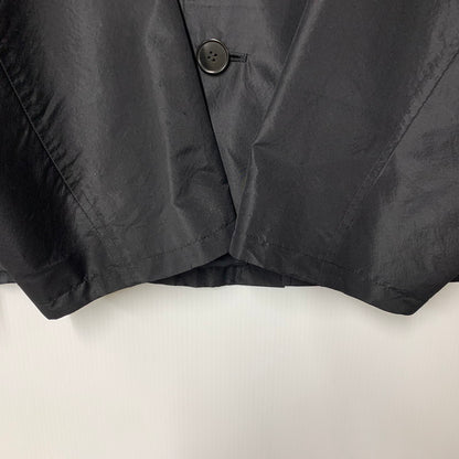 【中古品】【メンズ】 BLANC YM ブランワイエム SILK OVERSIZE RAGLAN JACKET BL-25S-SORJ シルク オーバーサイズ ラグラン ジャケット アウター 140-251212-as-11-izu サイズ：M カラー：ブラック 万代Net店