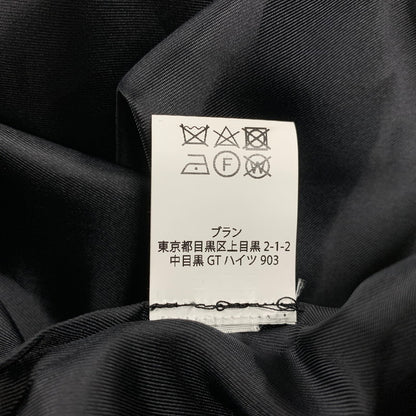 【中古品】【メンズ】 BLANC YM ブランワイエム SILK OVERSIZE RAGLAN JACKET BL-25S-SORJ シルク オーバーサイズ ラグラン ジャケット アウター 140-251212-as-11-izu サイズ：M カラー：ブラック 万代Net店