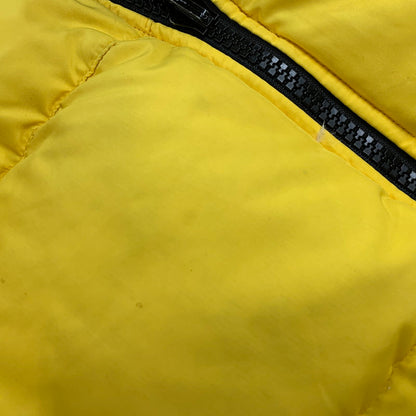 【現状渡し品】【メンズ】 FIRST DOWN ファーストダウン REVERSIBLE DOWN JACKET リバーシブル ダウンジャケット アウター 146-251212-as-15-izu サイズ：4XL カラー：ブラック/イエロー 万代Net店