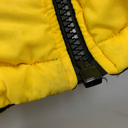 【現状渡し品】【メンズ】 FIRST DOWN ファーストダウン REVERSIBLE DOWN JACKET リバーシブル ダウンジャケット アウター 146-251212-as-15-izu サイズ：4XL カラー：ブラック/イエロー 万代Net店