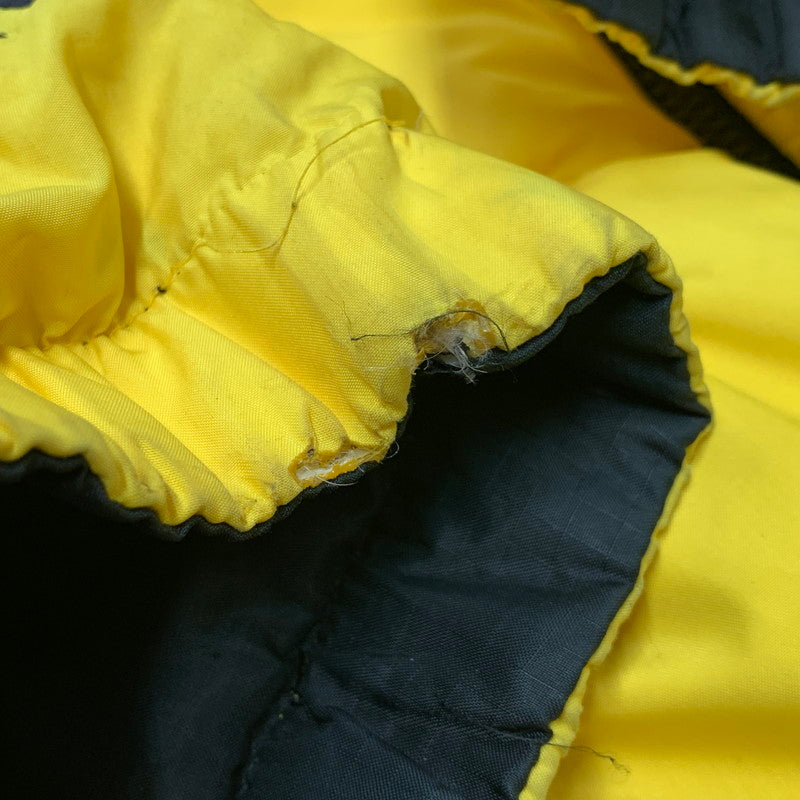 【現状渡し品】【メンズ】 FIRST DOWN ファーストダウン REVERSIBLE DOWN JACKET リバーシブル ダウンジャケット アウター 146-251212-as-15-izu サイズ：4XL カラー：ブラック/イエロー 万代Net店