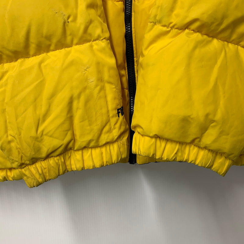 【現状渡し品】【メンズ】 FIRST DOWN ファーストダウン REVERSIBLE DOWN JACKET リバーシブル ダウンジャケット アウター 146-251212-as-15-izu サイズ：4XL カラー：ブラック/イエロー 万代Net店
