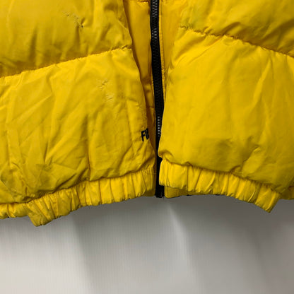 【現状渡し品】【メンズ】 FIRST DOWN ファーストダウン REVERSIBLE DOWN JACKET リバーシブル ダウンジャケット アウター 146-251212-as-15-izu サイズ：4XL カラー：ブラック/イエロー 万代Net店