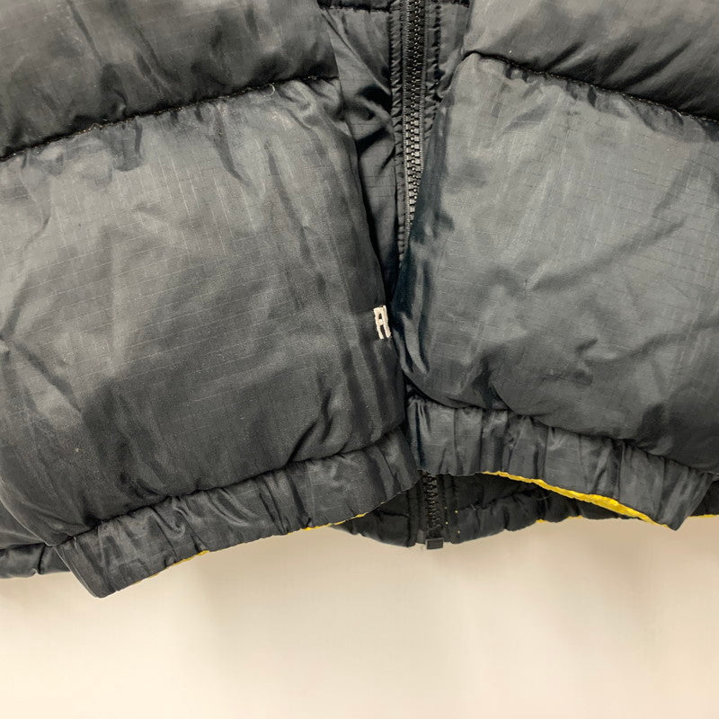 【現状渡し品】【メンズ】 FIRST DOWN ファーストダウン REVERSIBLE DOWN JACKET リバーシブル ダウンジャケット アウター 146-251212-as-15-izu サイズ：4XL カラー：ブラック/イエロー 万代Net店