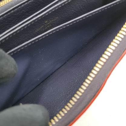 【中古品】【メンズ/レディース】 LOUIS VUITTON ルイ・ヴィトン M62121 SP2270 モノグラム アンプラント ジッピー ウォレット マリーヌルージュ 財布 長財布 179-251215-ya-19-izu カラー：ネイビー 万代Net店