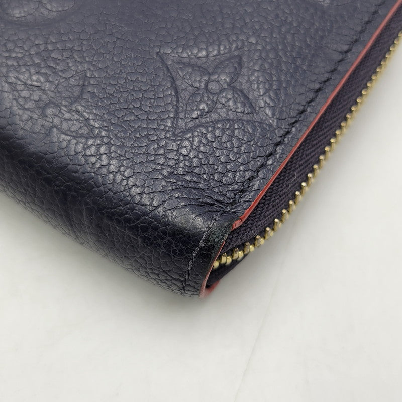 【中古品】【メンズ/レディース】 LOUIS VUITTON ルイ・ヴィトン M62121 SP2270 モノグラム アンプラント ジッピー ウォレット マリーヌルージュ 財布 長財布 179-251215-ya-19-izu カラー：ネイビー 万代Net店