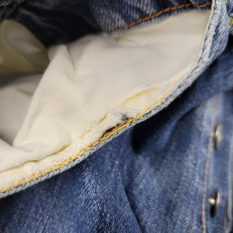 【中古品】【メンズ】 F.O.B FACTORY エフオービーファクトリー R503N 月桂樹ボタン DENIM PANTS デニム パンツ ボトムス ズボン 156-251220-cs-04-izu サイズ：34 カラー：インディゴ 万代Net店