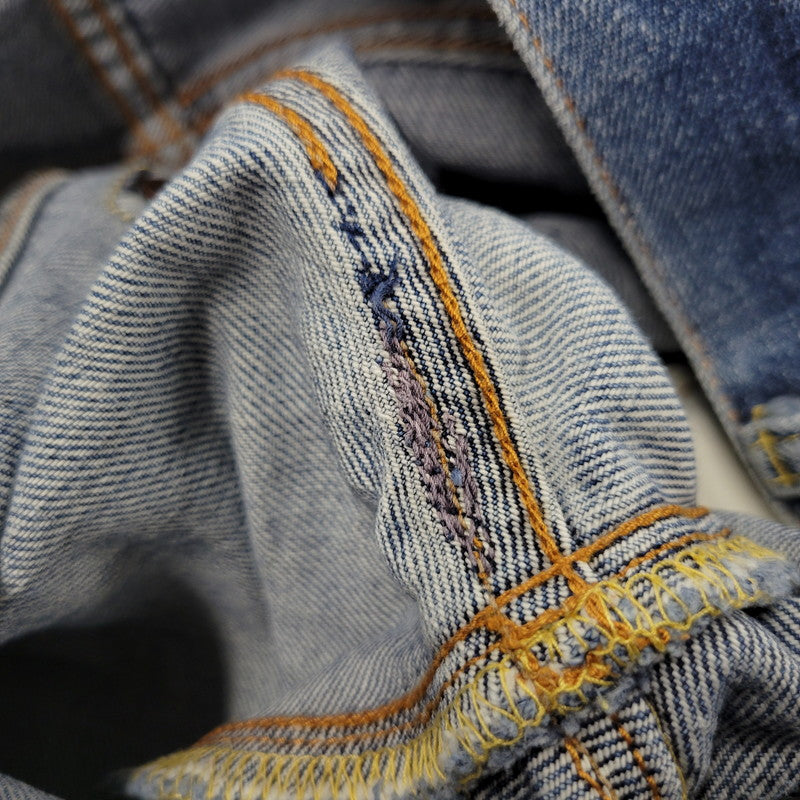 【中古品】【メンズ】 F.O.B FACTORY エフオービーファクトリー R503N 月桂樹ボタン DENIM PANTS デニム パンツ ボトムス ズボン 156-251220-cs-04-izu サイズ：34 カラー：インディゴ 万代Net店
