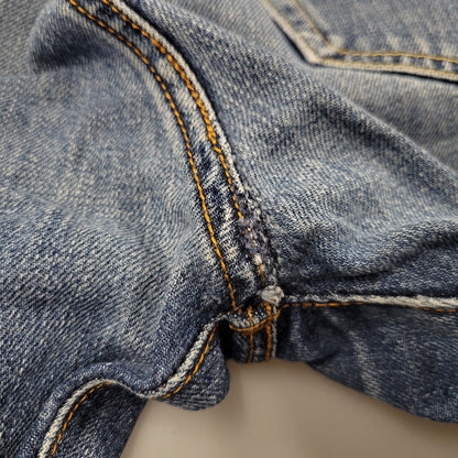 【中古品】【メンズ】 F.O.B FACTORY エフオービーファクトリー R503N 月桂樹ボタン DENIM PANTS デニム パンツ ボトムス ズボン 156-251220-cs-04-izu サイズ：34 カラー：インディゴ 万代Net店