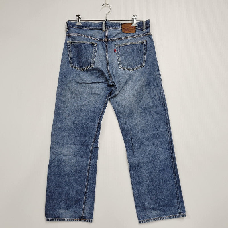 【中古品】【メンズ】 F.O.B FACTORY エフオービーファクトリー R503N 月桂樹ボタン DENIM PANTS デニム パンツ ボトムス ズボン 156-251220-cs-04-izu サイズ：34 カラー：インディゴ 万代Net店