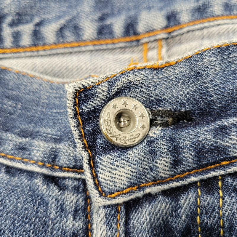 【中古品】【メンズ】 F.O.B FACTORY エフオービーファクトリー R503N 月桂樹ボタン DENIM PANTS デニム パンツ ボトムス ズボン 156-251220-cs-04-izu サイズ：34 カラー：インディゴ 万代Net店