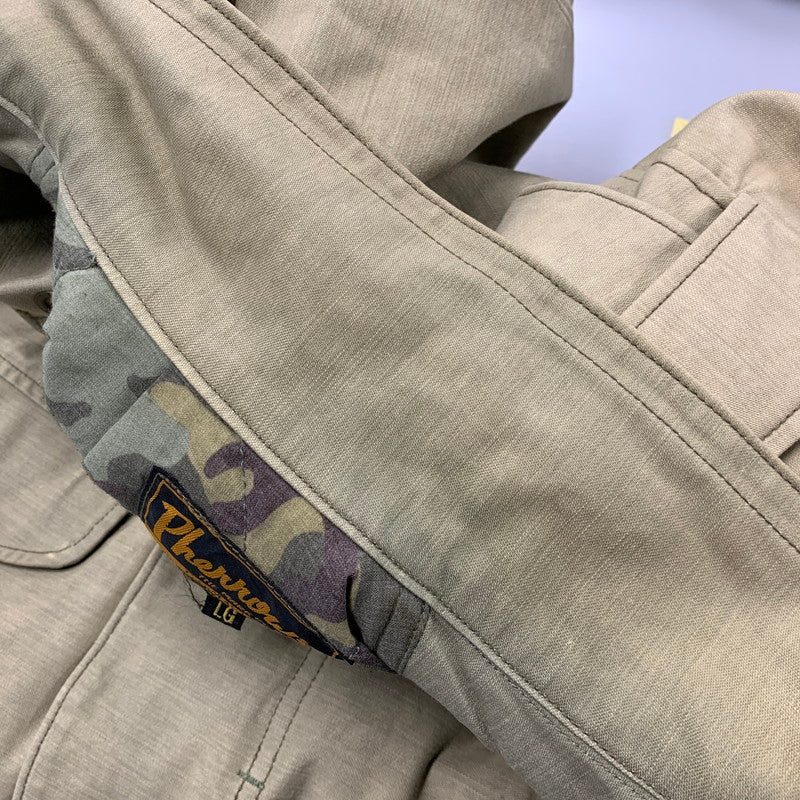 【中古品】【メンズ】 PHERROW’S フェローズ 03-5725-9577 M-65 FIELD JACKET フィールド ジャケット アウター 145-251213-ya-04-izu サイズ：LG カラー：ライトカーキ 万代Net店