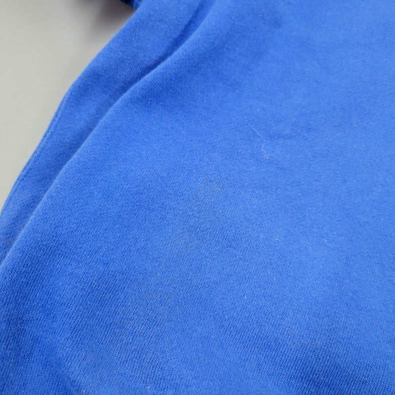 【中古品】【メンズ】 BLACK EYE PATCH ブラックアイパッチ SPRAY RIB CREWNECK SWEATSHIRT スプレー リブ クルーネック スウェットシャツ トップス 長袖 142-251220-cs-03-izu サイズ：M カラー：ブルー 万代Net店