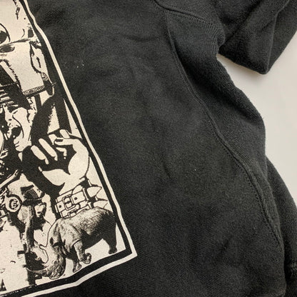 【中古品】【メンズ】 HEX ANTISTYLE ヘックスアンチスタイル CHAMPION チャンピオン SWEAT HOODIE スウェット フーディー トップス 長袖 142-251220-cs-22-izu サイズ：L カラー：ブラック 万代Net店