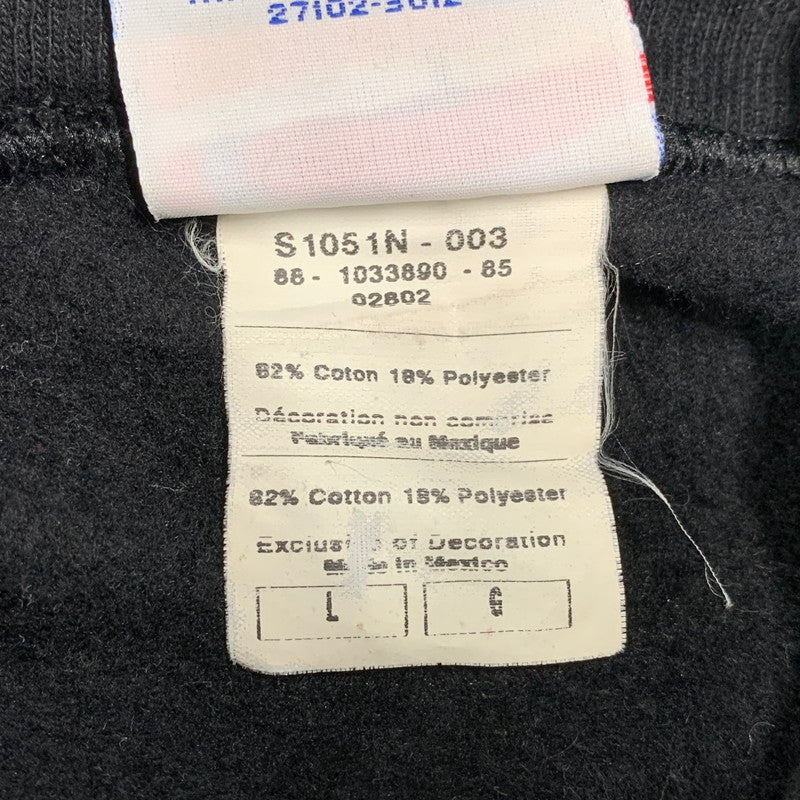 【中古品】【メンズ】 HEX ANTISTYLE ヘックスアンチスタイル CHAMPION チャンピオン SWEAT HOODIE スウェット フーディー トップス 長袖 142-251220-cs-22-izu サイズ：L カラー：ブラック 万代Net店