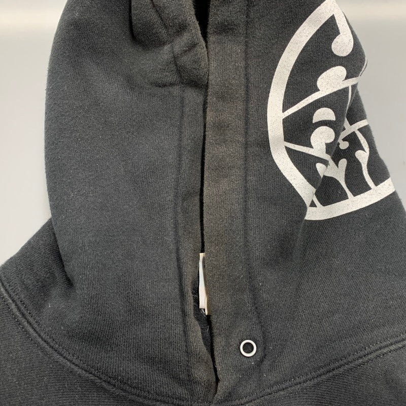 【中古品】【メンズ】 HEX ANTISTYLE ヘックスアンチスタイル CHAMPION チャンピオン SWEAT HOODIE スウェット フーディー トップス 長袖 142-251220-cs-22-izu サイズ：L カラー：ブラック 万代Net店